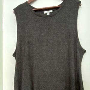 NWOT H Halston Studio Sweater Vest XXL